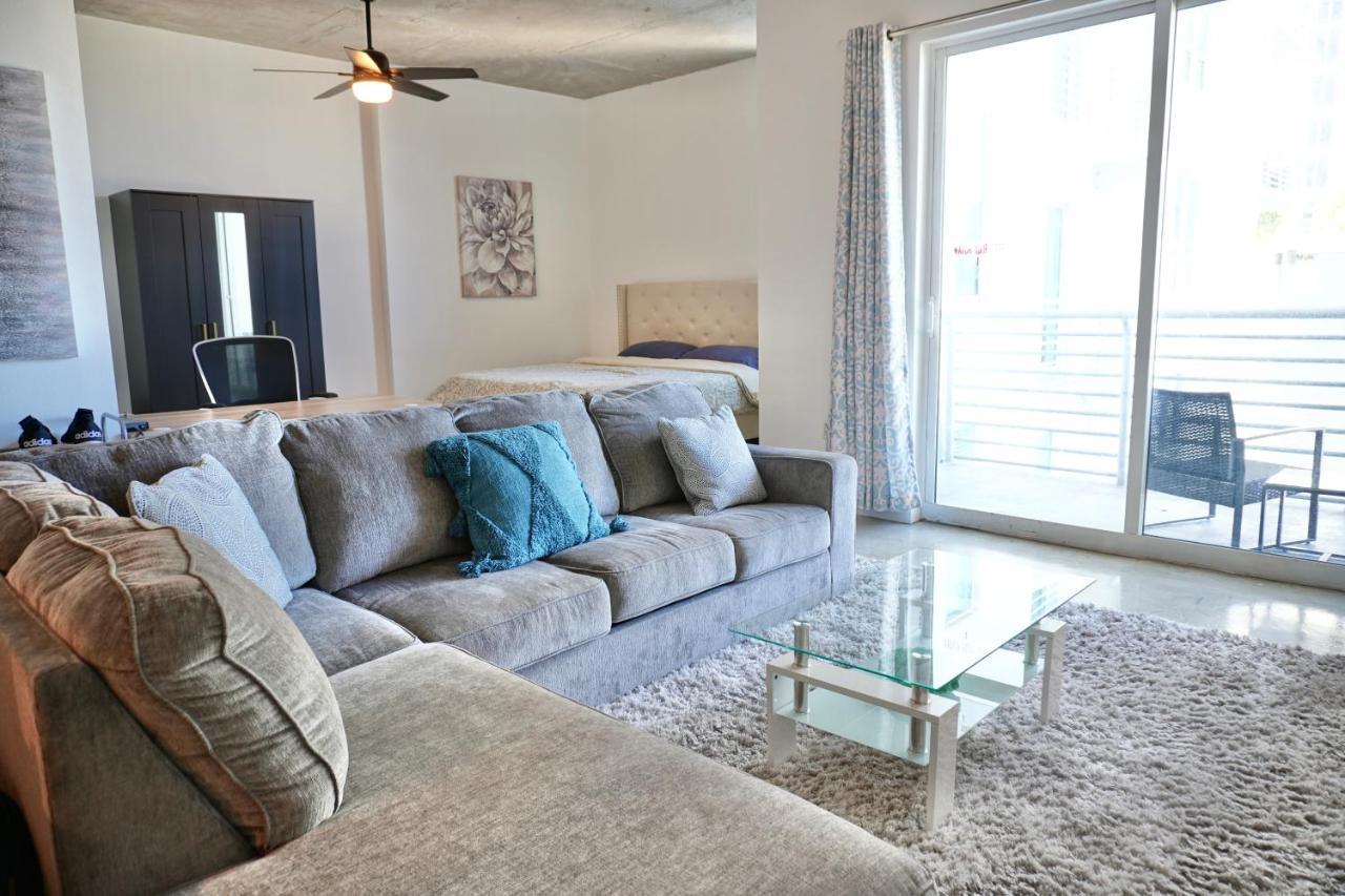 1Br Loft In Downtown With Bay View And Workspace 마이애미 외부 사진